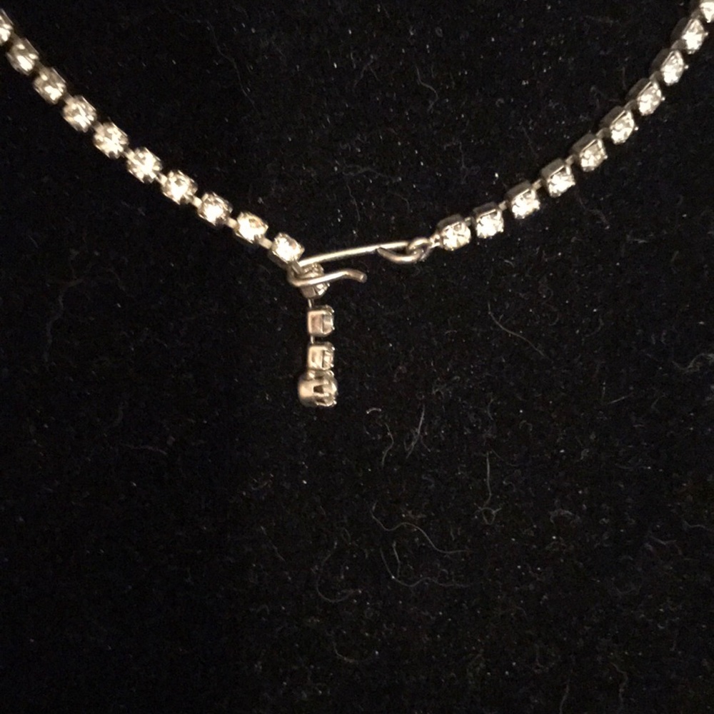 Vintage Rhinestone Necklace - Picture 4 of 5